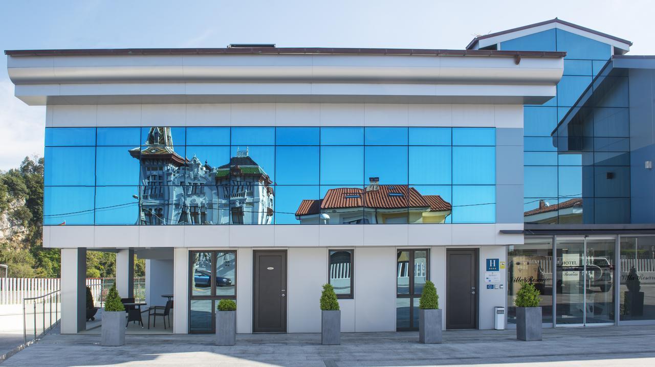 Hotel Villa Rosario Ii, Edificio Moderno Рибадесела Екстериор снимка